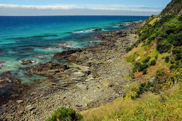 Úžasný Pohled Tichý Oceán Austrálii — Stock fotografie