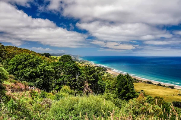 Oblíbené Místo Surfování Pobřeží Australského Pacifiku Apollu Bay — Stock fotografie