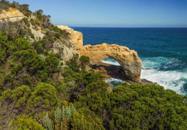Pasifik Okyanusu'nun mavisinin tüm tonları. Avustralya kıyıları.