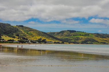 Pasifik Okyanusu'nun mavisinin tüm tonları. Avustralya kıyıları.