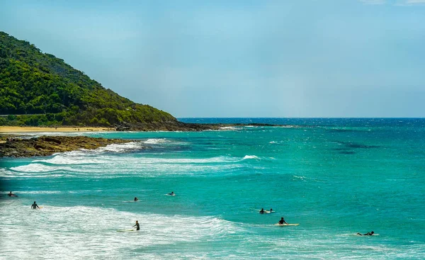 All Shades Blue Pacific Ocean Australian Coast — Stock Photo, Image