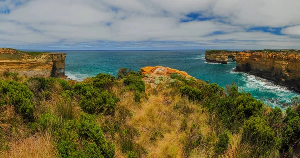 All Shades Blue Pacific Ocean Australian Coast — Stock Photo, Image