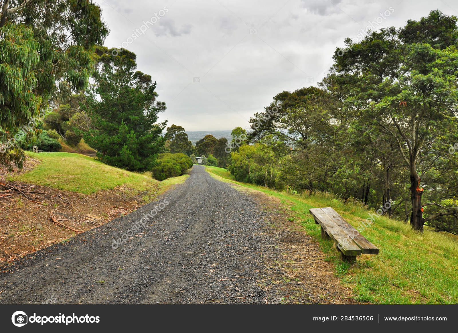 Rainy Day Park Wilson Park Located Princes Highway Berwick