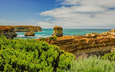 Avustralya'yı geziyor. Büyük okyanus yolu. Ulusal Park Campbell.