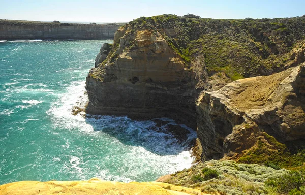 Rocks and waves of the Pacific ocean.