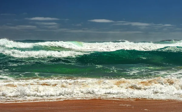 Волны Тихоокеанском Побережье Путешествие Австралию — стоковое фото