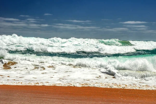 Onde Sulla Costa Del Pacifico Viaggio Australia — Foto Stock