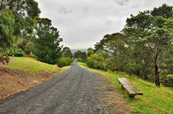 Regnig Dag Park Wilson Parken Ligger Princes Highway Berwick Victoria — Stockfoto