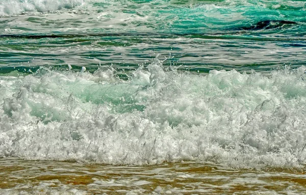 Хвиль Тихоокеанському Узбережжі Подорож Австралії — стокове фото