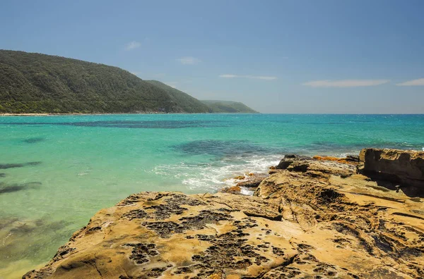 Sommer Der Australischen Pazifikküste Des Pazifischen Ozeans — Stockfoto