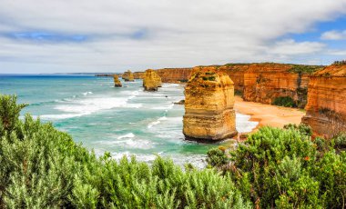 Avustralya'nın doğal anıtı. On iki havari