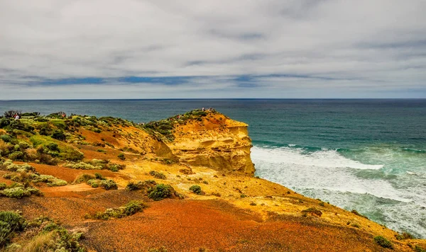 Природна Пам Ятка Австралії Дванадцять Апостолів — стокове фото