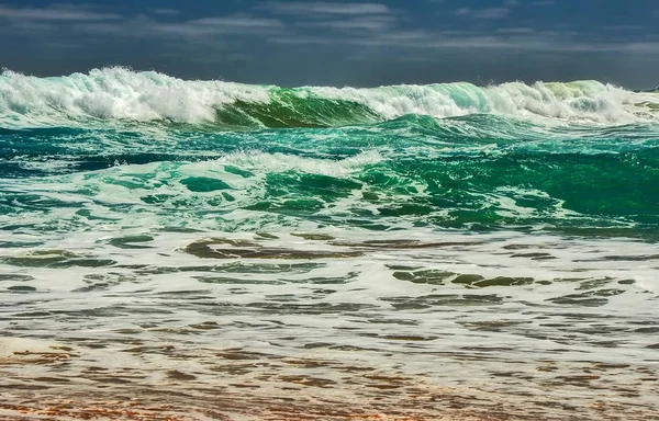 Fale Wybrzeżu Pacyfiku Podróż Australii — Zdjęcie stockowe