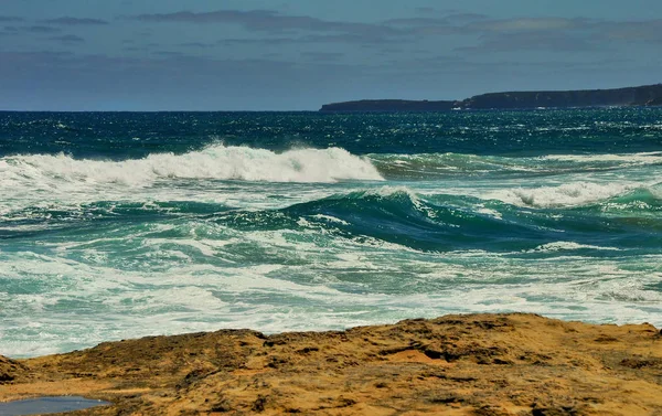 Wellen Der Pazifikküste Die Reise Nach Australien — Stockfoto