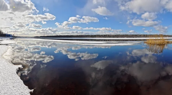 Neva River Leningrad Region — Stock Photo, Image