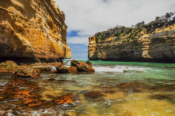 Avustralya Pasifik Kıyısında Gorge Loch Ard — Stok fotoğraf