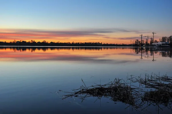 Salida Del Sol Río — Foto de Stock