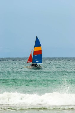 Pasifik Okyanusu'nun mavisinin tüm tonları. Avustralya kıyıları.