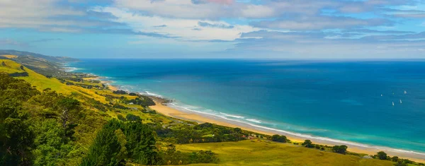 All Shades Blue Pacific Ocean Australian Coast — Stock Photo, Image