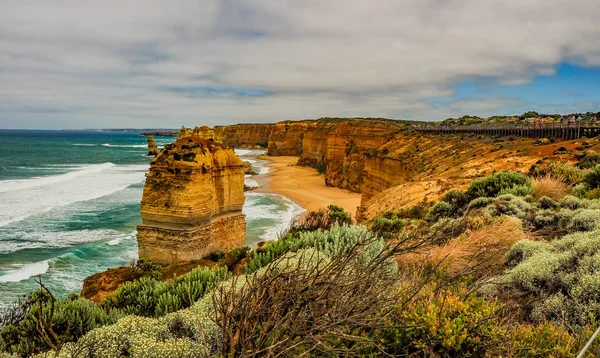 Naturdenkmal Australiens Die Zwölf Apostel — Stockfoto