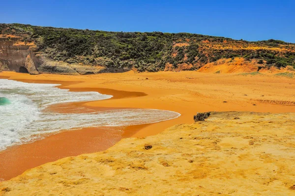 Vagues Sur Côte Pacifique Voyage Vers Australie — Photo