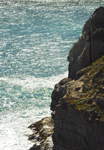 Stock image Rocks and waves of the Pacific ocean.