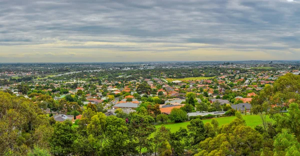 Deštivý Den Parku Wilson Park Nachází Dálnici Princes Berwicku Victoria — Stock fotografie