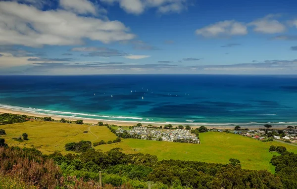 Favorit Surfing Plats Australian Pacific Coast Apollo Bay — Stockfoto