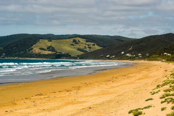 Todos Los Tonos Azul Del Océano Pacífico Costa Australiana — Foto de Stock