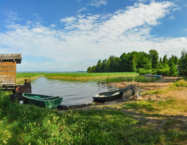 Ochtend Aan Het Meer Otradnoe Regio Leningrad — Stockfoto