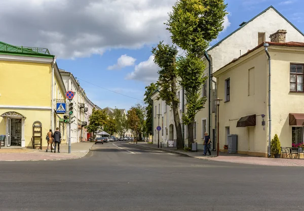 Ulica zamkowa, jedna z najstarszych ulic miasta w centrum G — Zdjęcie stockowe