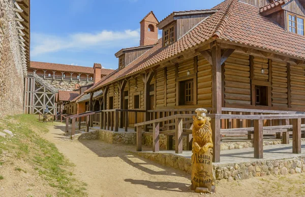 Castillo de Lida, un castillo en la República de Bielorrusia en Lida, construido — Foto de Stock