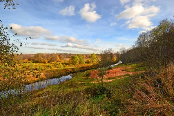 Rivière Tosna dans la région de Leningrad — Photo