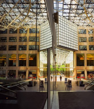 23 Collins Caddesi, Melbourne, Victoria, Avustralya. 12 / 31 / 2013. Sofitel Oteli 'nin lobisi.. 