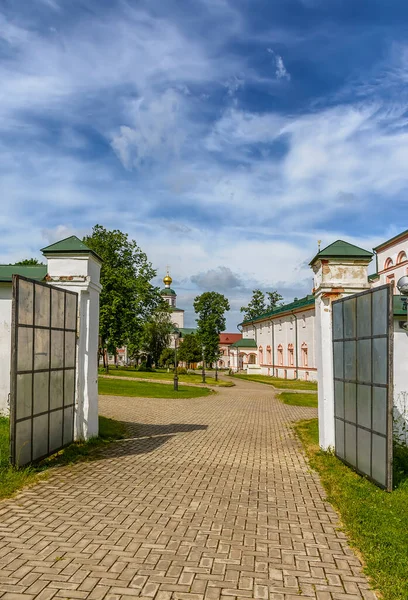 Východní Brána Valdai Iversky Bogoroditsky Svyatoozersky Klášter Pravoslavný Klášter Selvitsky — Stock fotografie