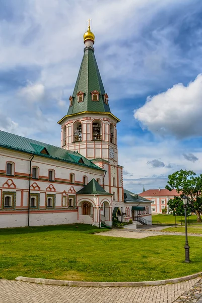 Église Origine Dans Les Chambres Abbé Monastère Valdai Iversky Bogoroditsky — Photo