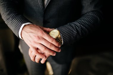 Modern insan aksesuarları, yakın çekim