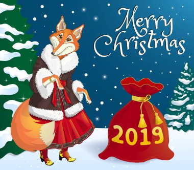 Noel afiş vektör 2019-02
