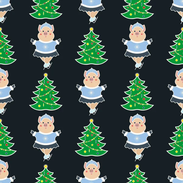 Christmas sömlös pattern7 — Stock vektor