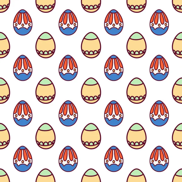 Huevos de Pascua sin costura Pattern12 — Foto de stock gratis