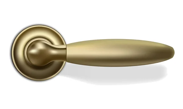 Messing doorknob3 vector — Stockvector
