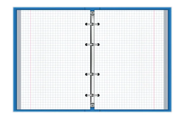 Notitieboekje met ringen Vector2 — Stockvector