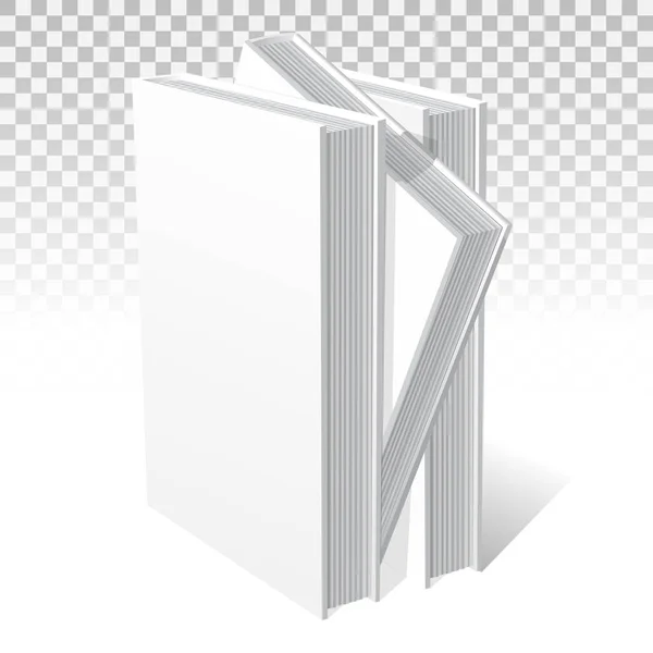 Mockup libros vector — Archivo Imágenes Vectoriales