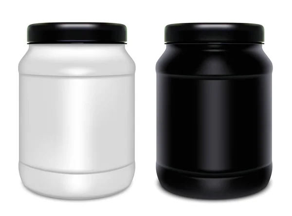 iki plastik kutular vektör