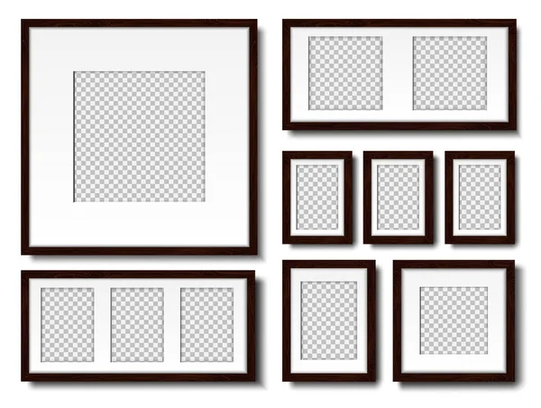 Wall frames set — ストックベクタ