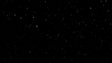 kar yavaş yavaş gece kış aylarında düşer. ağır çekim