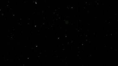 kar yavaş yavaş gece kış aylarında düşer. ağır çekim