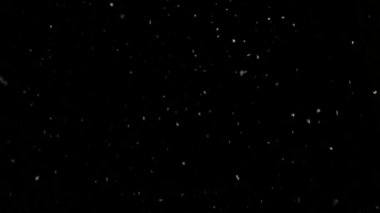 kar yavaş yavaş gece kış aylarında düşer. ağır çekim