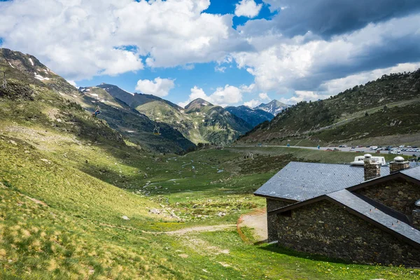 Foto Van Tristaina Hoge Bergmeren Pyreneeën Andorra — Stockfoto