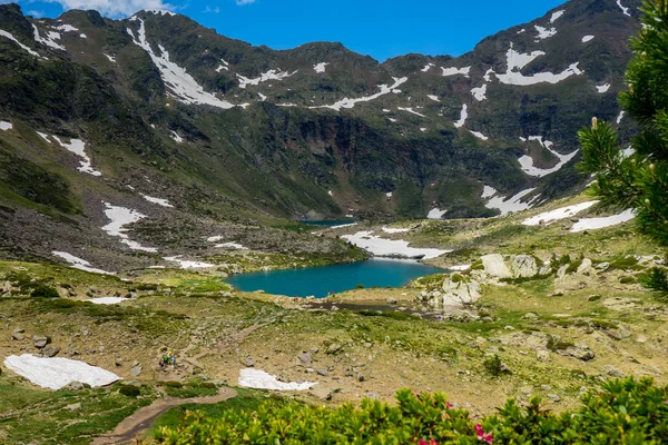 Fotos Lagos Montanha Alta Tristaina Pirinéus Andorra — Fotografia de Stock